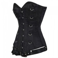 Women D-ring Buckle Belt Cotton Corset