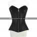 Buy Overbust Front Zipper Real Leather Corset