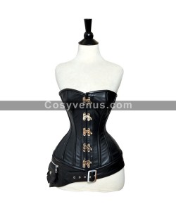 Women High Quality Leather Corset