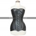 Women Overbust Wasp Leather Corset