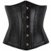 Women Underbust Sheep Leather Corset