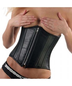 Sexy Women Underbust Club Leather Corset