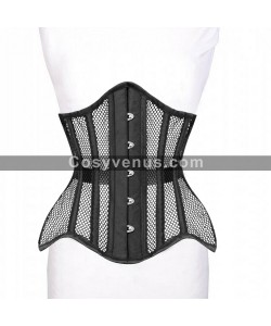 Steel Boned Mesh Corset