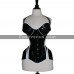 Women Vinyl PVC Gothic Corset Women Vinyl PVC Gothic Corset