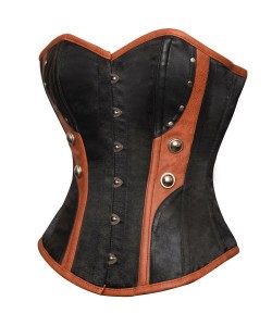 Women Steampunk Bustier Waist Training Corset