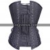 Women Steampunk Pvc Faux Leather Corset