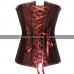 Women Steampunk Gothic Pu Leather Corset