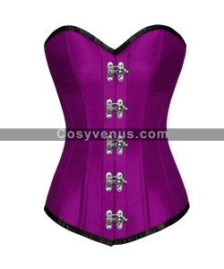 Purple Stain Steampunk Costume Corset
