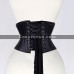 Women Underbust Leather Corset Heavy Duty Steel Boned
